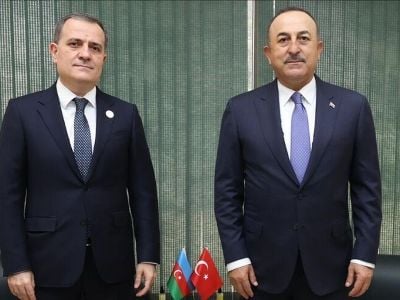 Turkey and Azerbaijan Foreign Ministers discuss situation in South Caucasus