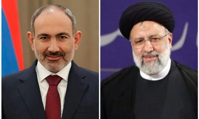 Премьер-министр Армении провел телефонный разговор с президентом Исламской Республики Иран