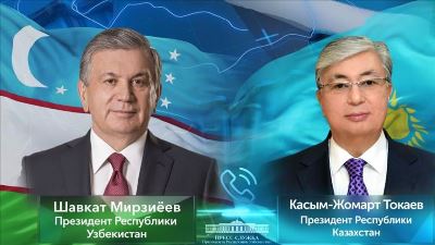 Ուզբեկստանի եւ Ղազախստանի նախագահները հեռախոսով քննարկել են երկրում իրավիճակի կայունացմանն ուղղված միջոցառումները