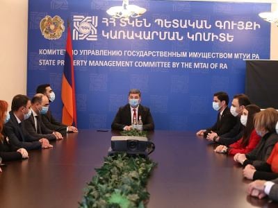 Գնել Սանոսյանը ներկայացրել է  Պետգույքի կառավարման կոմիտեի նորանշանակ նախագահին