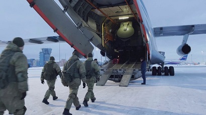 Units of CSTO peacekeeping forces arrived in Kazakhstan
