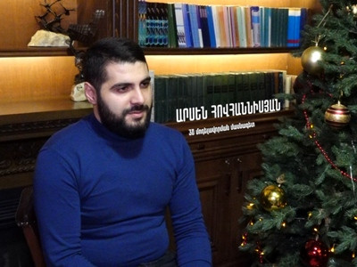 «Զինվորի տան» առաջին պացիենտներից Արսենը 3D մոդելավորում է սովորեցնում վիրավոր զինծառայողներին