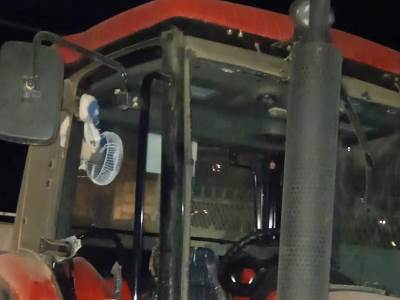 In Karabakh Azerbaijanis shelled tractor