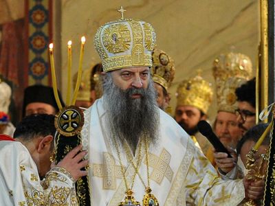 Serbia's Orthodox Patriarch tests positive for COVID-19