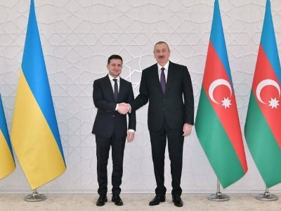 Presidents of Azerbaijan and Ukraine sign six bilateral documents