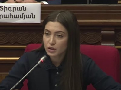 ԱԺ փոխնախագահն անջատեց Աննա Մկրտչյանի միկրոֆոնը՝ Արարատ Միրզոյանին «Օմեգա» անվանելուց հետո