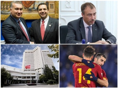 NEWS.am digest: EU special rep. is in Armenia, Roma's Mkhitaryan turns 33 today