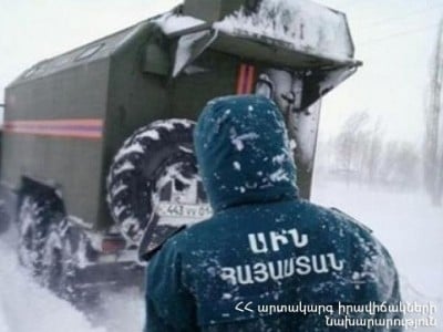 Armenia rescuers came to aid of lost France nationals