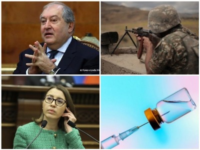 NEWS.am digest: Armenia president resigns amid lack of power, parliament elects new ombudswoman