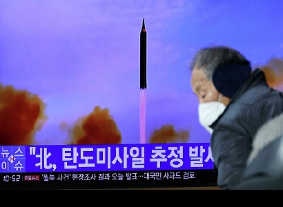 DPRK launches unidentified projectile