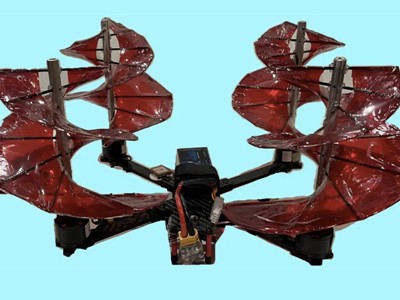 American students create flying drone based on da Vinci's sketches
