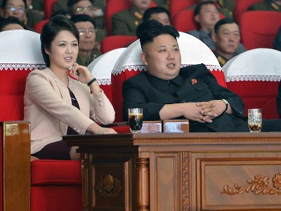 Kim Jong-Un's wife appears in public