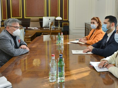 Համբարձում Մաթևոսյանն ընդունել է «Կոնրադ Ադենաուեր» հիմնադրամի ներկայացուցիչ Թոմաս Շրապելին