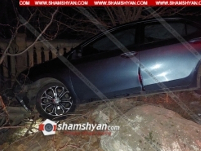 Արագածոտնի մարզում 28-ամյա վարորդը Toyota Corolla-ով դուրս է եկել երթևեկելի գոտուց և վթարի ենթարկվել. կա վիրավոր