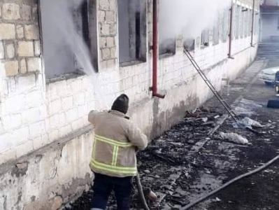 Մասնակի այրվել է Մարտակերտի շրջանի Առաջաձոր համայնքի միջնակարգ դպրոցը (ֆոտո)