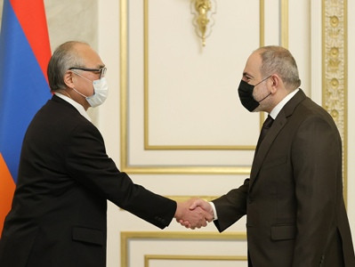Armenia PM receives Japanese Ambassador Extraordinary and Plenipotentiary