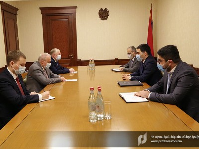 Բադասյանը ՌԴ դեսպանի հետ քննարկել է մաքսային վարչարարության ոլորտում համագործակցության հարցեր