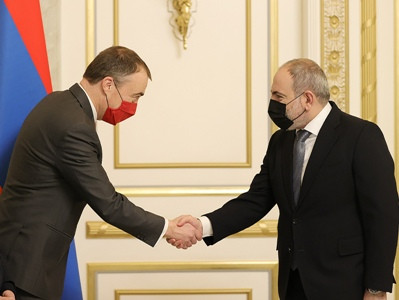 Armenia PM, EU Special Representative for South Caucasus confer on regional situation after 44-day war