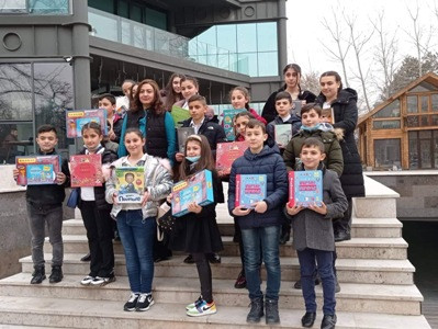 GeoProMining organizes action for young book lovers on Book Giving Day (PHOTOS)