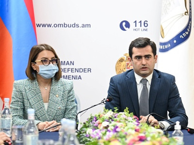 ՀՀ մարդու իրավունքների նորանշանակ պաշտպան Քրիստիննե Գրիգորյանը ծանոթացել է աշխատակազմի հետ