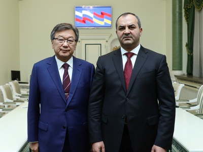 Russia Chief Military Prosecutor visiting Armenia