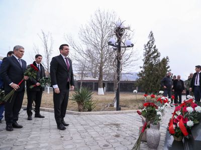 Acting President visits house-museum of Armenia national hero Vazgen Sargsyan