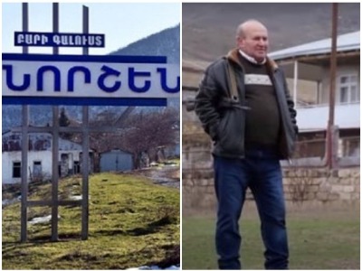 What is current situation in Artsakh’s Khramort and Norshen villages after Azerbaijani shootings?