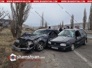 Կոտայքում Volkswagen-ը բախվել է Mercedes-ին. կան վիրավորներ. shamshyan.com