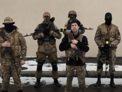 Ukraine shows Azerbaijan mercenaries ready to fight against Russia