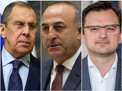 Lavrov meets with Ukrainian counterpart