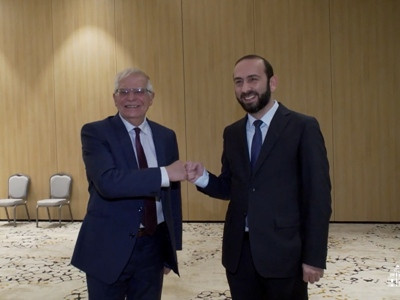 Արարատ Միրզոյանի հանդիպել է ԵՄ Արտաքին գործերի և անվտանգության քաղաքականության Բարձր ներկայացուցիչ Ժոզեպ Բորելի հետ