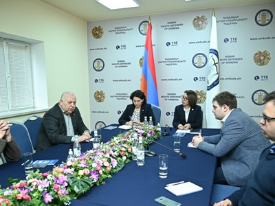 ՄԻՊ-ը հանդիպում է ունեցել Պաշտպանին առընթեր Խոշտանգումների կանխարգելման խորհրդատվական խորհրդի անդամների հետ