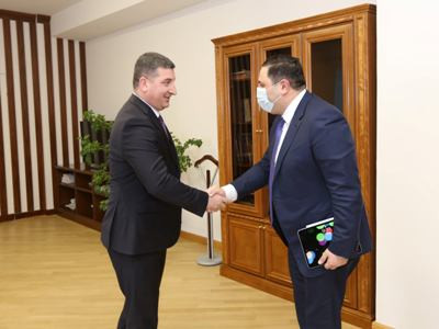 Gnel Sanosyan discusses energy cooperation with Georgian Deputy Minister of Economy