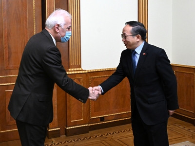 Armenia President, China envoy reflect on bilateral relations