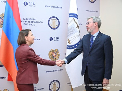 Armenian Ombudsperson and Swedish Ambassador discuss cooperation