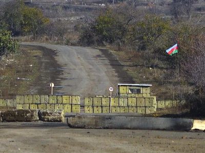 Residents of Khramort village set up a self-defense unit