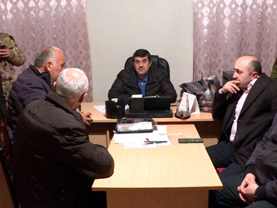 Artsakh President visits Khramort, Khnapat villages of Askeran region (PHOTOS)