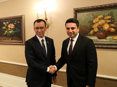 Armenia parliament speaker expresses hope that ally Kazakhstan would have impact on Azerbaijan