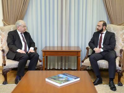 Armenian Foreign Minister receives Russian Co-Chair of the OSCE Minsk Group
