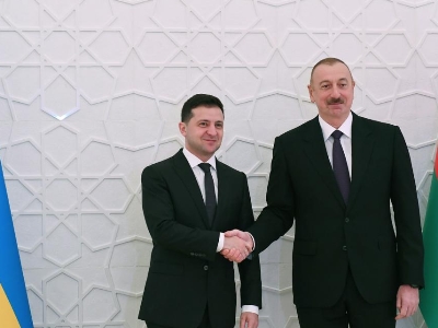 Ukrainian President thanks Aliyev for help