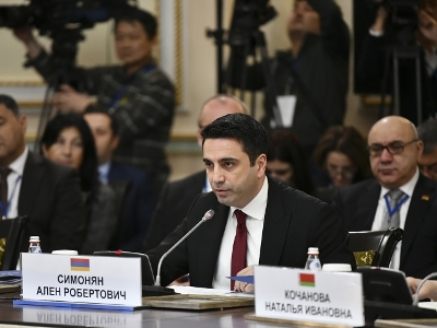 Armenia parliament speaker: We expect Russia peacekeeping contingent to return Azerbaijan forces to March 23 positions