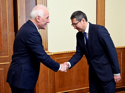 Armenian President and Kazakh Ambassador discuss cooperation issues