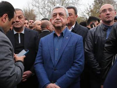 Newspaper: Armenia ex-President Serzh Sargsyan coming to the fore