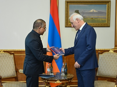 Armenia President and Indian Ambassador discuss possibilities of implementing ambitious programs
