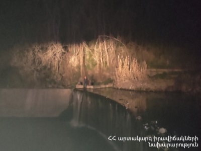 Փրկարարները գետանցման միջոցով քաղաքացուն տեղափոխել են անվտանգ տարածք