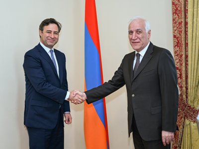 Նախագահ Վահագն Խաչատուրյանն ընդունել է Մարտին Էռնեկյանին, քննարկվել են առաջիկայում նախատեսվող մի շարք ծրագրեր