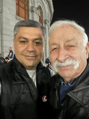 Քիչ առաջ 85 ամյա Գուրգեն Մելիքյանը մեզ հետ միասին, ուս ուսի կռվում էր ոստիկանների հետ. Վանեցյան