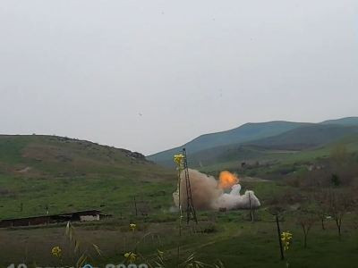 Russia peacekeepers neutralize artillery position in Artsakh (PHOTOS)