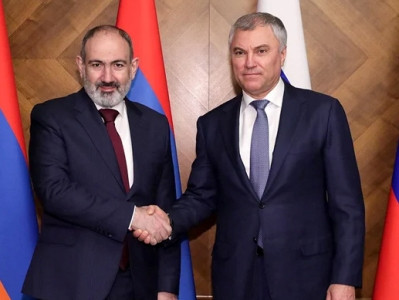 Pashinyan tells Volodin that during meeting with Putin they reached final agreement on Karabakh, other matters