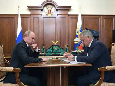 Shoigu reports to Putin about capture of Mariupol